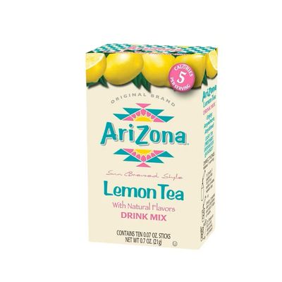 Arizona Lemon Tea Drink Mix 6ct - (add to 16.9oz water)