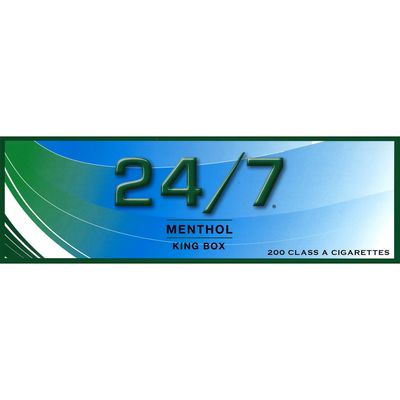 24/7 Menthol Carton 24/7 Menthol Carton