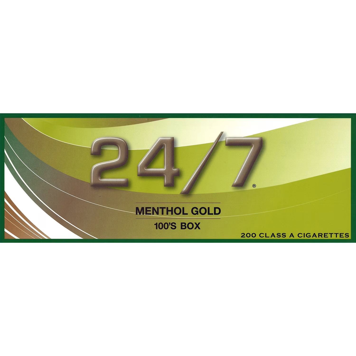 24/7 Menthol Gold 100's Carton 24/7 Menthol Gold 100's Carton
