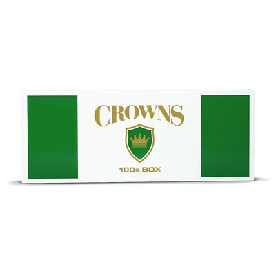 Crowns Dark Green 100's Carton Crowns Dark Green 100's Carton