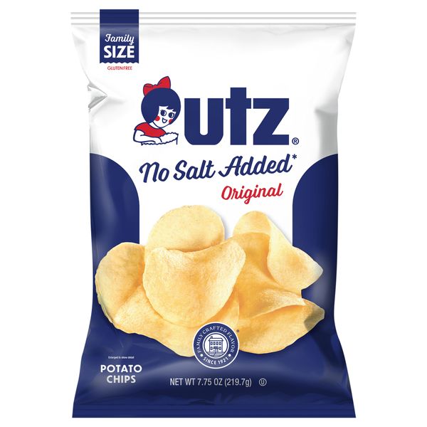 Utz Family Size - No Salt Added