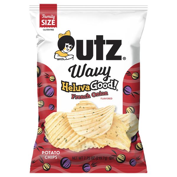 Utz Family Size - Wavy Helluva Good! French Onion