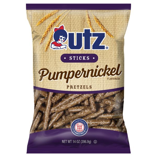 Utz Pretzels - Pumpernickel Sticks