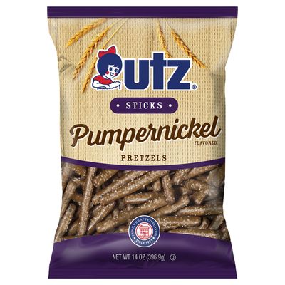 Utz Pretzels - Pumpernickel Sticks