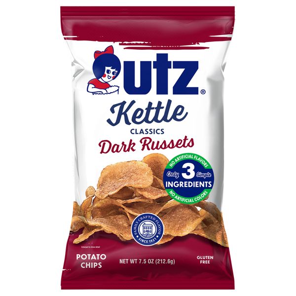 Utz Family Size - Kettle Classics Dark Russets