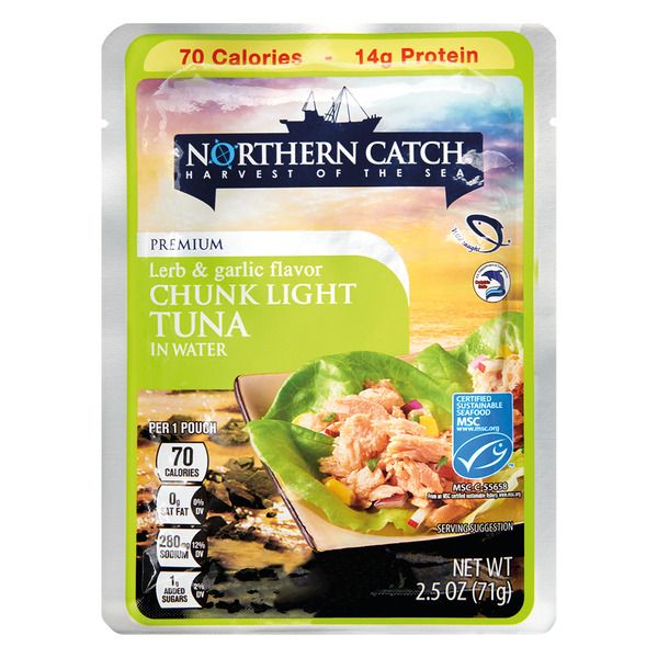 Northern Catch Pouch Tuna     Herb &amp; Garlic