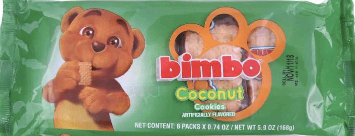 Bimbo Sandwich Cookies - Coconut Bimbo Sandwich Cookies - Coconut