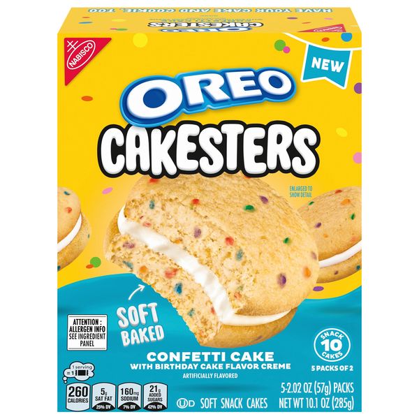 Oreo Cakesters - Confetti Cake 10ct