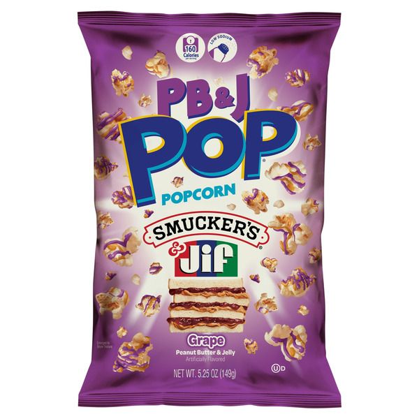 Popcorn - Smuckers & Jif Grape Popcorn - Smuckers & Jif Grape