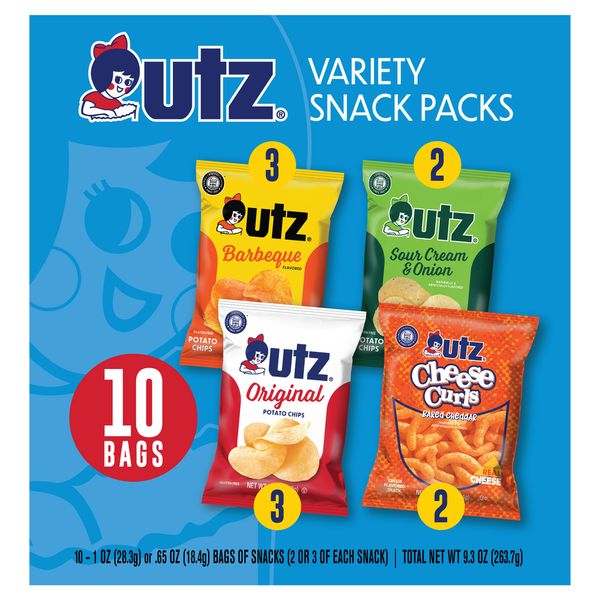Utz Variety Pack 10ct Utz Variety Pack 10ct
