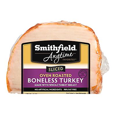 Smithfield Anytime Sliced Boneless Turkey - Oven Roasted