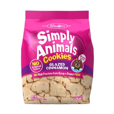 Animal Cookies - Glazed Cinnamon