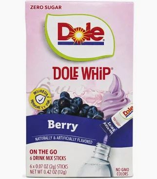 Dole Whip Berry (add to 16.9oz water)     6ct