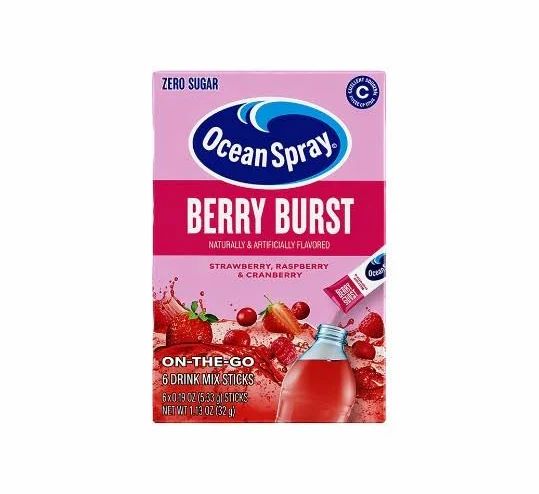 Ocean Spray Drink Mix 6ct - Berry Burst