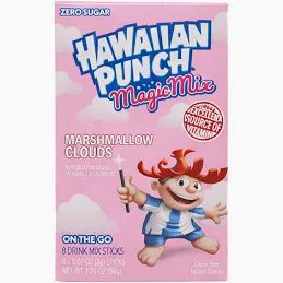 Hawaiian Punch Singles-to-Go (add to 16.9oz water)     Magic Mix Marshmallow Clouds