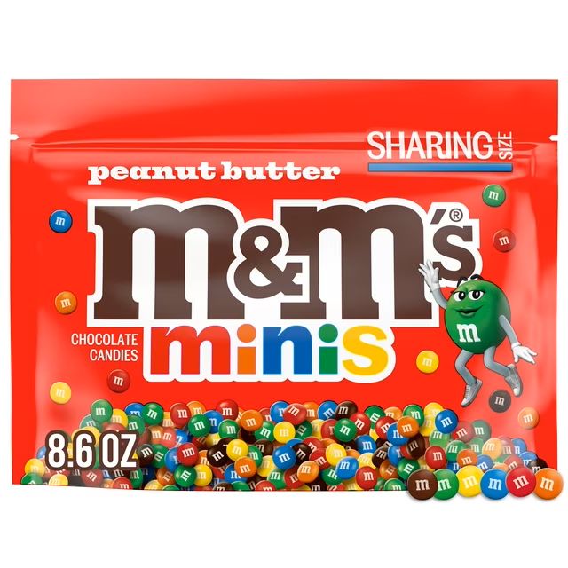 Share Pack    M&amp;M's Minis Peanut Butter