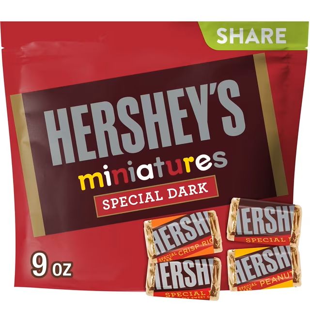 Share Pack    Hershey's Miniatures Special Dark