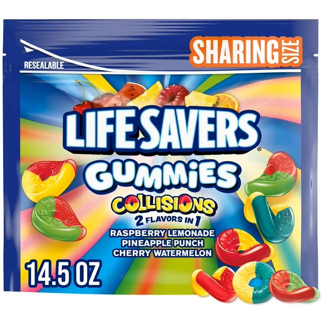 Share Pack    Lifesavers Gummies Collisions