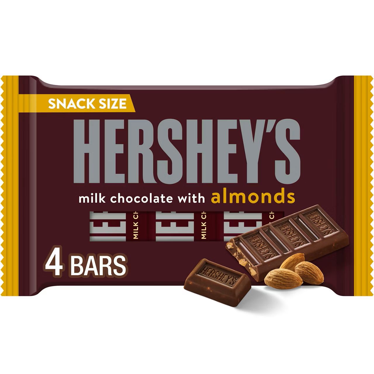 Fun Size Candy     Hershey's Milk Chocolate 4ct