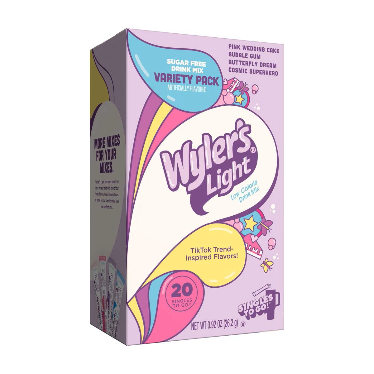 Wyler's Light Fun Flavor Variety Pack 2.0 20ct - (add to 16.9oz water)