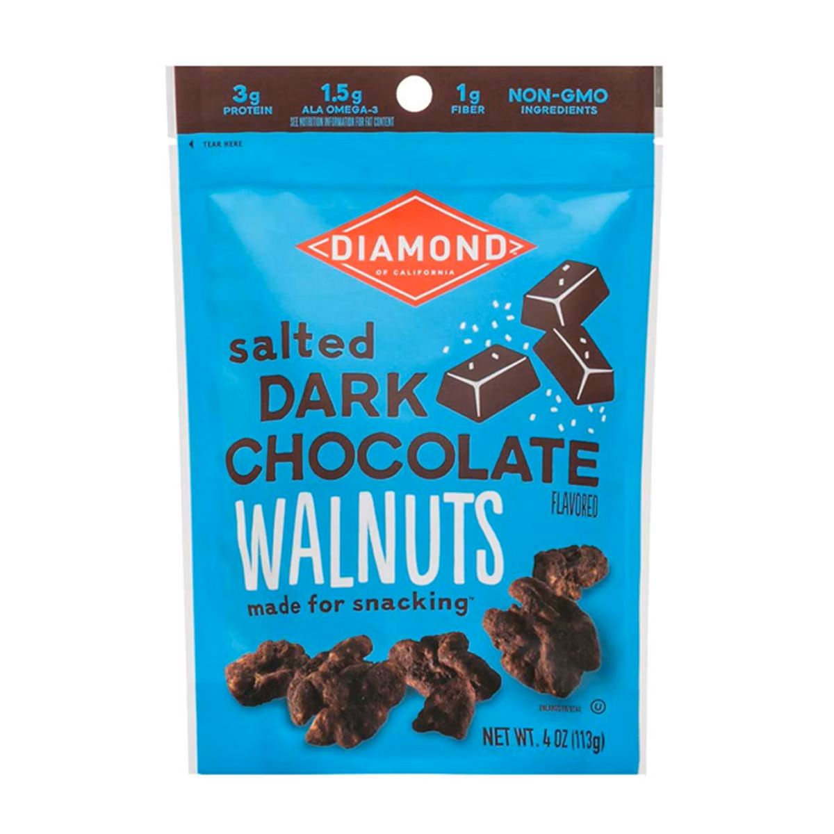 Diamond Walnuts - Salted Dark Chocolate