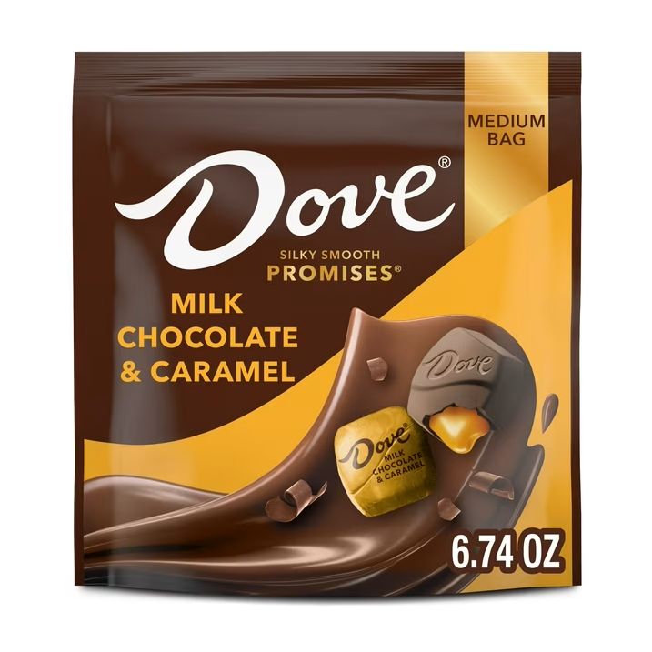 Share Pack - Dove Promises Milk Chocolate &amp; Caramel