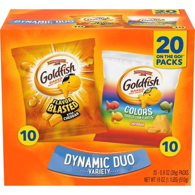 Goldfish Dynamic Duo Variety Pack 20ct