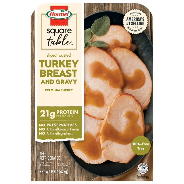 Hormel Square Table - Turkey Breast