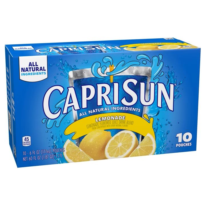 Capri Sun 10ct - Lemonade Capri Sun 10ct - Lemonade