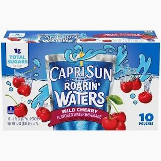 Capri Sun 10ct - Roarin' Waters - Wild Cherry Capri Sun 10ct - Roarin' Waters - Wild Cherry