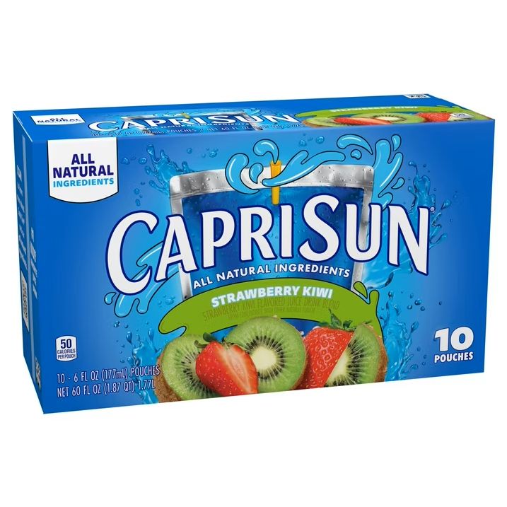 Capri Sun 10ct - Strawberry Kiwi Capri Sun 10ct - Strawberry Kiwi