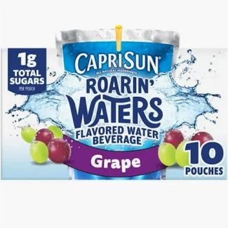 Capri Sun 10ct - Roarin' Waters - Grape Capri Sun 10ct - Roarin' Waters - Grape
