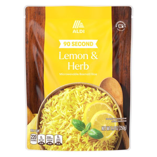 Aldi Rice - Lemon &amp; Herb