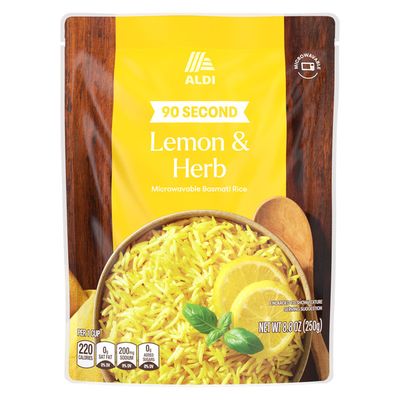 Aldi Rice - Lemon &amp; Herb