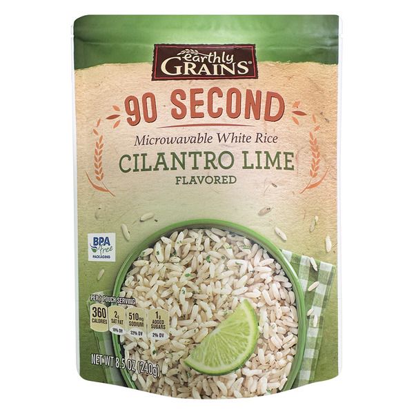 Earthly Grains Rice - Cilantro Lime Earthly Grains Rice - Cilantro Lime