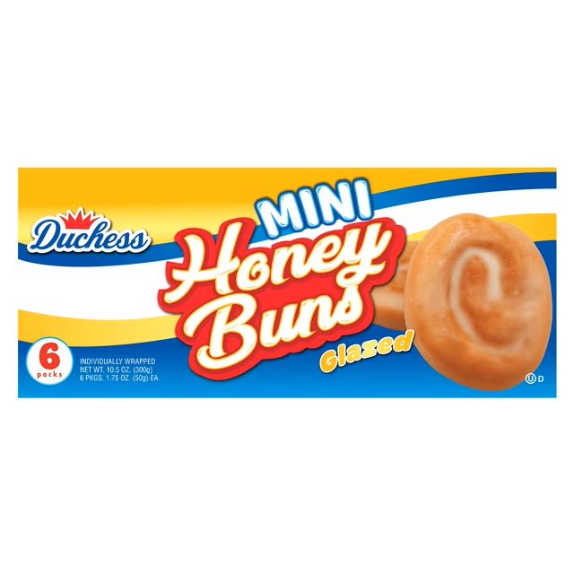 Duchess Mini Honey Buns 6ct Duchess Mini Honey Buns 6ct