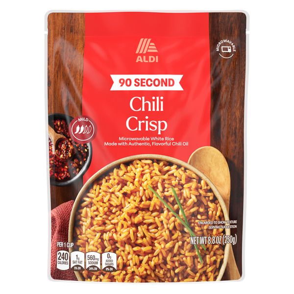Aldi Rice - Chili Crisp Aldi Rice - Chili Crisp