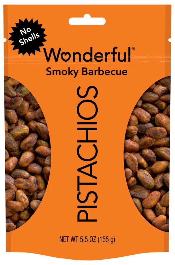 Pistachios - Shelled Smoky BBQ Medium bag Pistachios - Shelled Smoky BBQ Medium bag