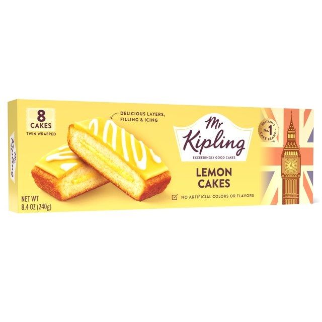 Mr. Kipling Lemon Cakes 8ct Mr. Kipling Lemon Cakes 8ct