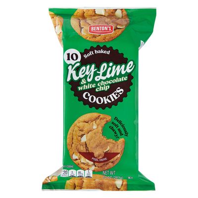 Benton's Soft-Baked Cookies 10ct - Key Lime & White Chocolate Chip Benton's Soft-Baked Cookies 10ct - Key Lime & White Chocolate Chip