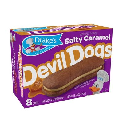 Drake's - Devil Dogs Salty Caramel 8ct Drake's - Devil Dogs Salty Caramel 8ct