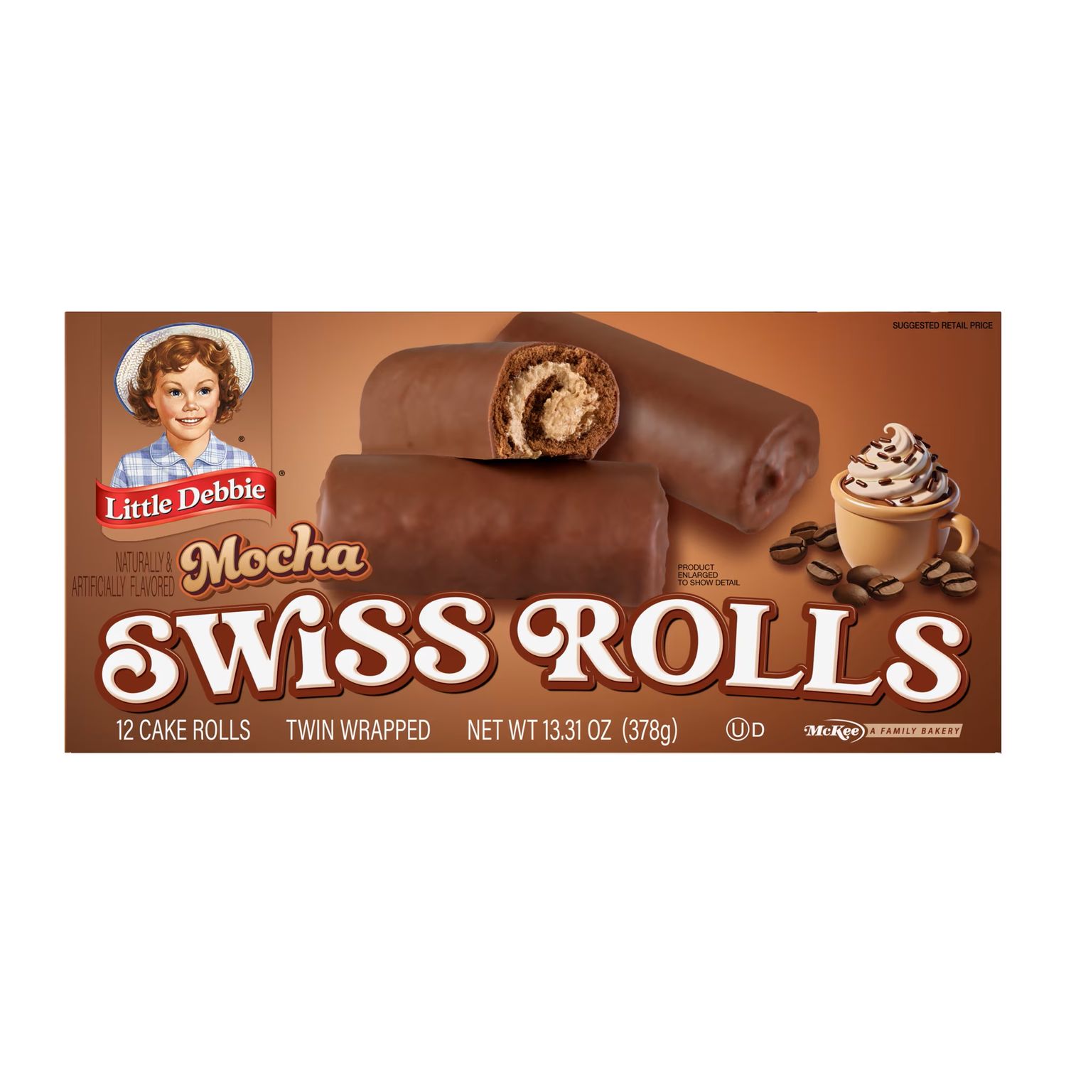 Little Debbies - Swiss Rolls Mocha 12ct Little Debbies - Swiss Rolls Mocha 12ct