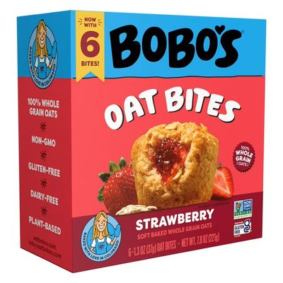 Bobo's Strawberry Stuff'd Oat Bites 6ct Bobo's Strawberry Stuff'd Oat Bites 6ct