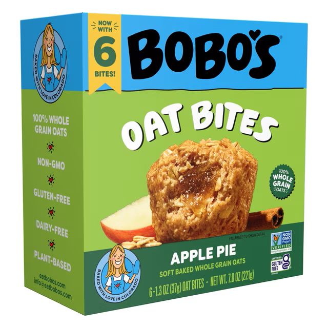 Bobo's Apple Pie Stuff'd Oat Bites 6ct Bobo's Apple Pie Stuff'd Oat Bites 6ct
