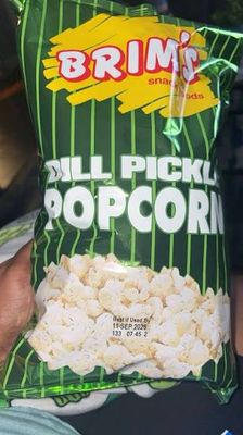 Brim's Dill Pickle Popcorn Brim's Dill Pickle Popcorn