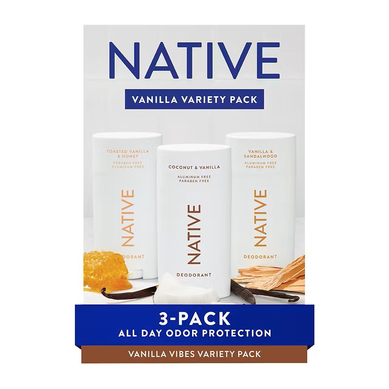 Native Deodorant 3ct 2.65oz Native Deodorant 3ct 2.65oz