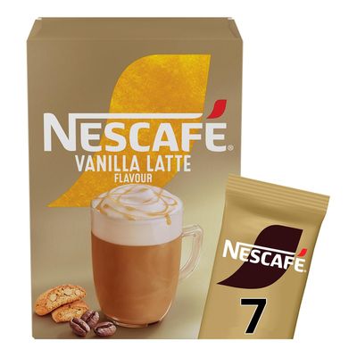 Nescafe Vanilla Latte 7ct Nescafe Vanilla Latte 7ct