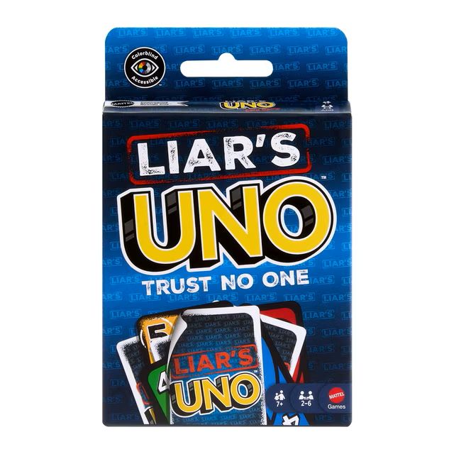 Liar's Uno Card Game Liar's Uno Card Game