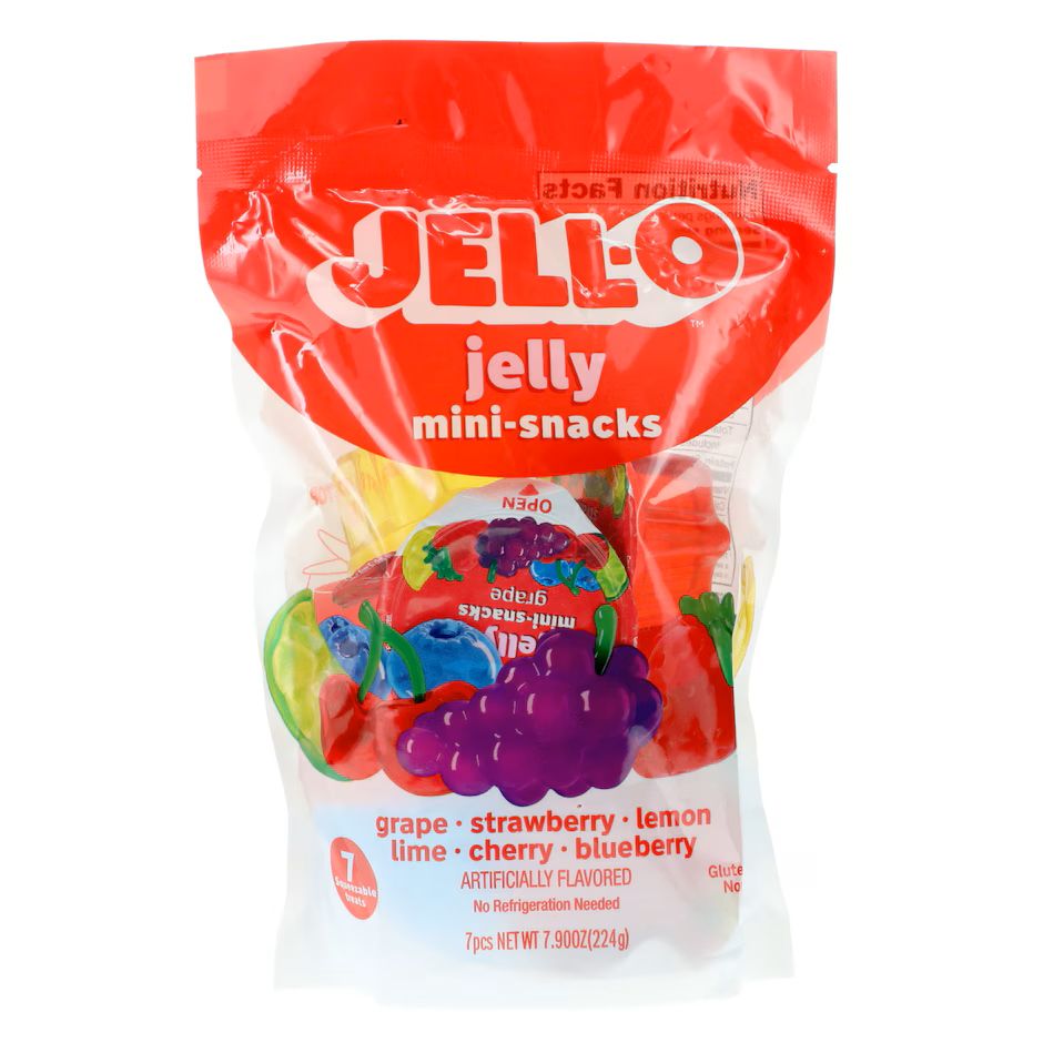 Jell-o Jelly Mini Snacks 7ct