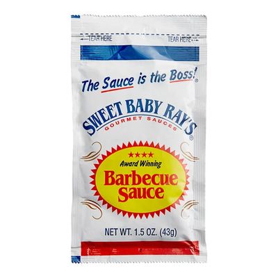 Sweet Baby Ray large 1.5oz BBQ Sauce Packets 10ct (1523) Sweet Baby Ray large 1.5oz BBQ Sauce Packets 10ct (1523)